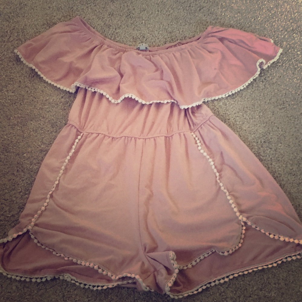 Pink romper